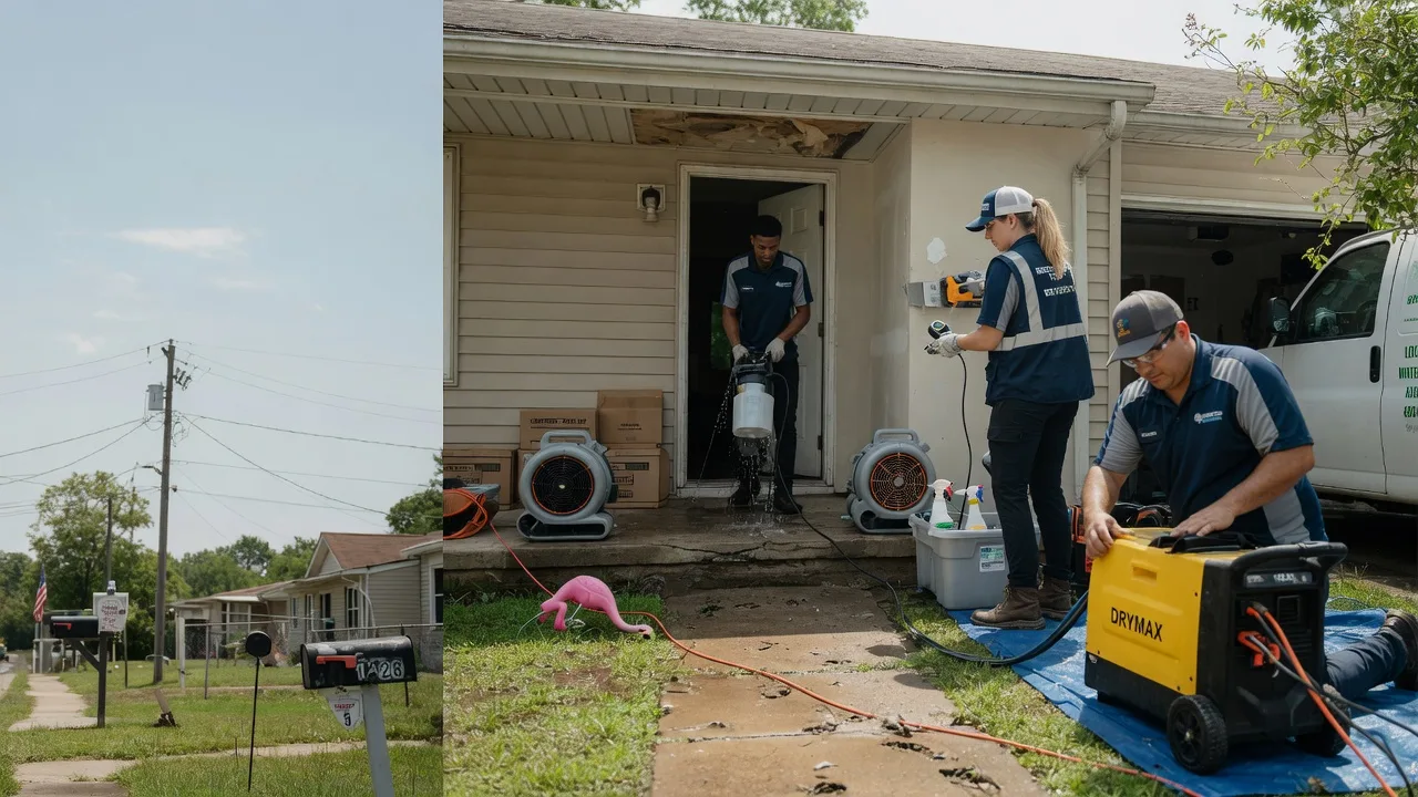 Storm Damage Water Removal in Byhalia, MS near me
